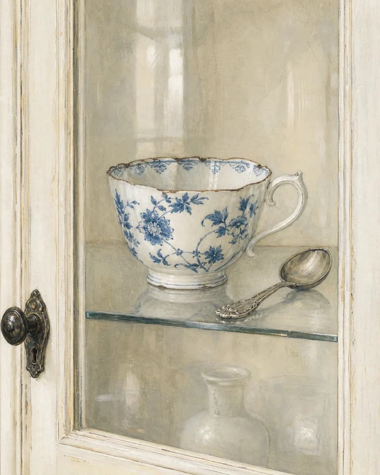 Porcelain Cabinet
