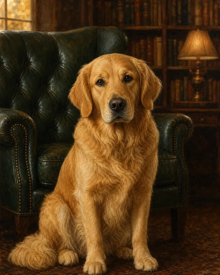 Library Chair Pet